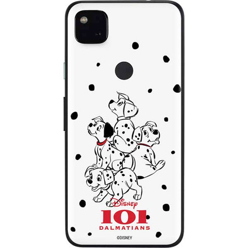 Disney 101 Dalmatians Puppy pile Google Pixel 4a Skin